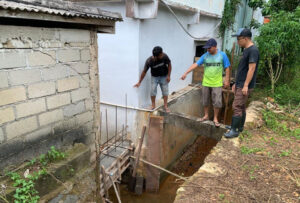 Banjir Belum Teratasi, Warga Jala Bestari Mengadu ke Polisi