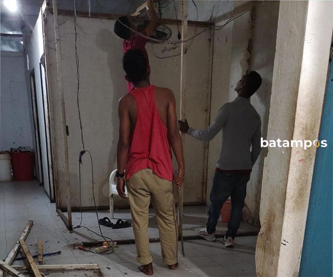 Lokalisasi Belakang BCA Mulai Dibongkar