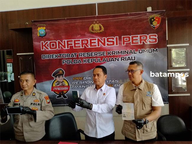 Polda Kepri Amankan Warga Negara Malaysia Pengirim PMI Ilegal