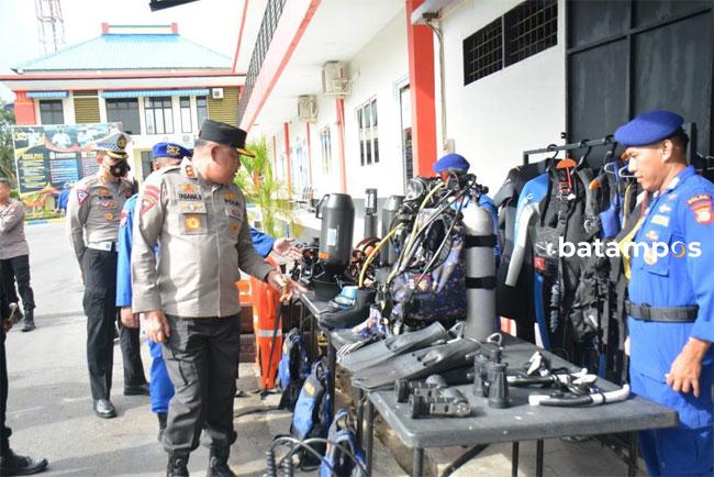 Kapolda Kepri: Tingkatkan Disiplin Dalam Tugas Kepolisian Perairan