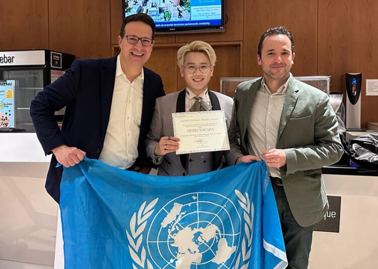 Deris Nagara, Presiden BEM SIPASA Columbia University asal Indonesia