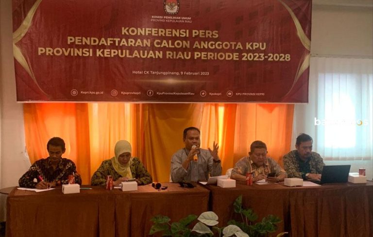 Timsel Buka Pendaftaran Calon Anggota KPU Kepri