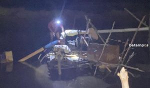 Lagi Nambang dan Muat Pasir Ilegal ke Truk, Dua Penambang di Gunung Kijang Diamankan