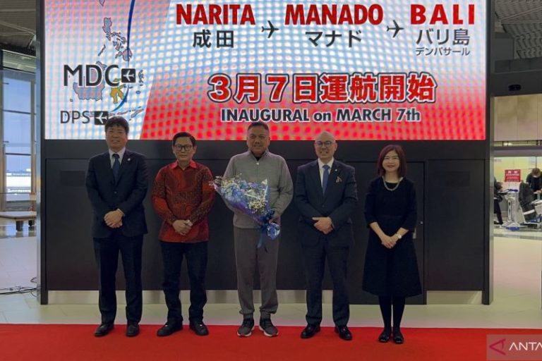 Garuda Indonesia Layani Penerbangan Perdana Tokyo-Manado