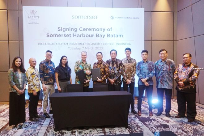 PT Citra Buana Batam Industri Gandeng Ascott Limited Lucurkan Somerset Harbour Bay Batam, Hunian Terintegrasi