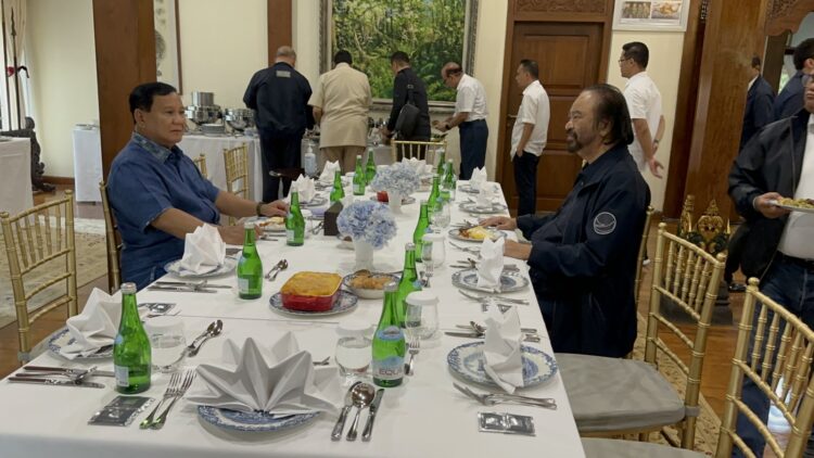 Disambangi Surya Paloh, Prabowo Hormati NasDem yang Capreskan Anies