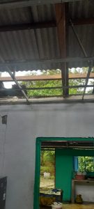 Dua Rumah Warga di Selat Gelam Dihantam Puting Beliung