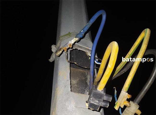 Lagi, Tiga Kabel PJU di Tiga Lokasi Berbeda Raib Dicuri