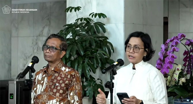 Komit Tuntaskan TPPU di Kemenkeu, Menkeu: Mentok, Lapor ke Pak Mahfud