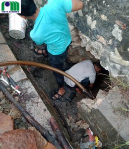 Perbaikan Belum Tuntas, Distribusi Air ke Pelanggan masih Stop