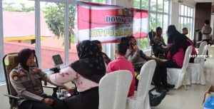 Aksi Donor Darah di Mapolres Bintan, Terkumpul 180 Kantong Darah