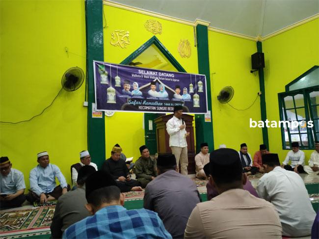 Kepala BP Batam Safari Ramadan ke Sei Beduk