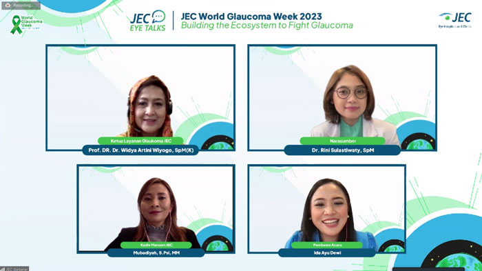 Pertama di Indonesia, JEC Luncurkan Inisiatif Sosial 100 Operasi Implan Glaukoma Gratis