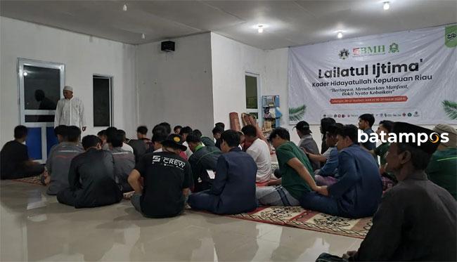 Kader Hidayatullah Kepri Gelar Lailatul Ijtima’ di Kampung Tua Setanggar