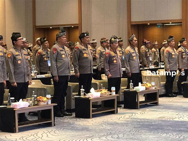 Pesan Kapolri Saat Penutupan Rakernis SSDM Polri di Batam