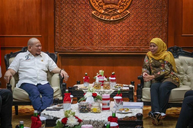 Temui Khofifah, LaNyalla Perjuangkan Aspirasi Guru Honorer yang Tak Masuk Formasi PPPK