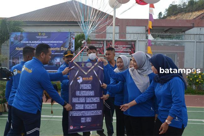 Warga Binaan Rutan Batam Ikuti Pekan Olahraga dan Seni