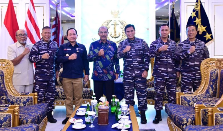 Bahas Peningkatan Keamanan Laut, Nono Sampono Temui KSAL