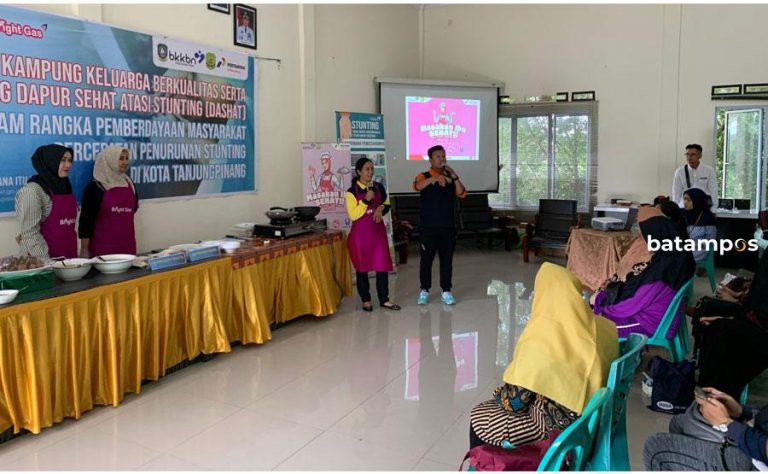 Pertamina Kepri Bersama BKKBN Sosialisasi Makanan Sehat untuk Cegah Stunting