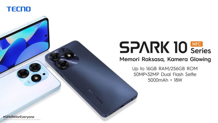 TECNO SPARK 10 Series NFC Resmi Hadir di Indonesia