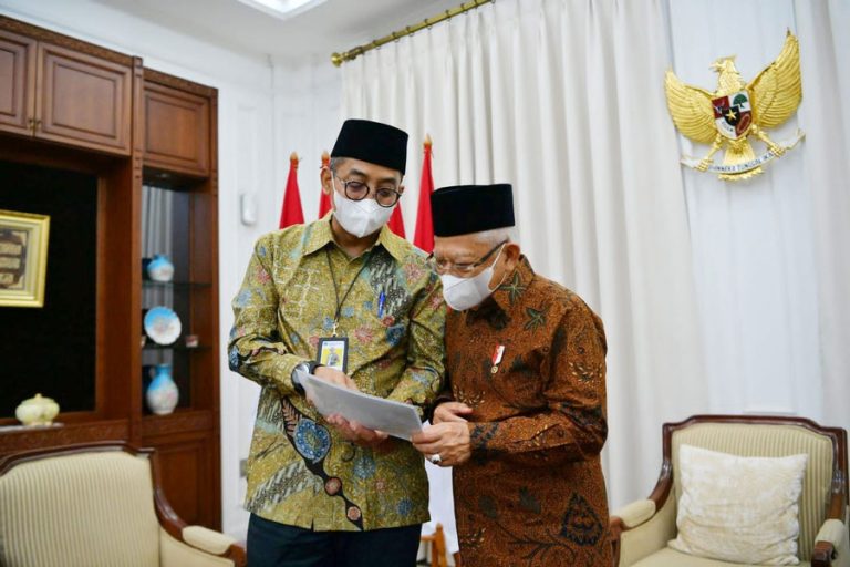 Wapres Melaporkan Surat Pemberitahuan Tahunan Pajak Penghasilan