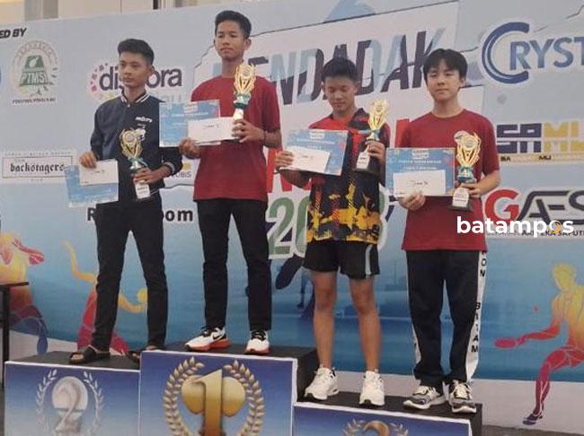 PTM Tonsea Raih Juara Satu Tenis Meja se-Sumatera