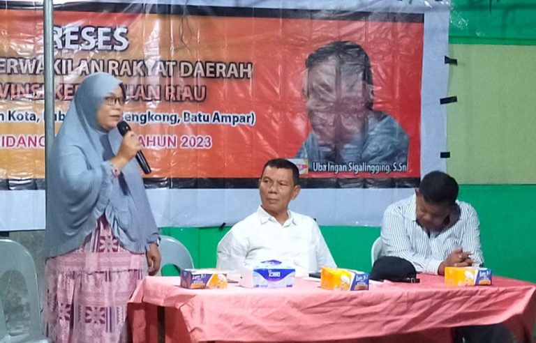 Uba Ingan Respon Cepat Masalah Air Bersih di Batam, Janji akan Sampaikan Aspirasi Warga Kampung Belimbing ke Gubernur