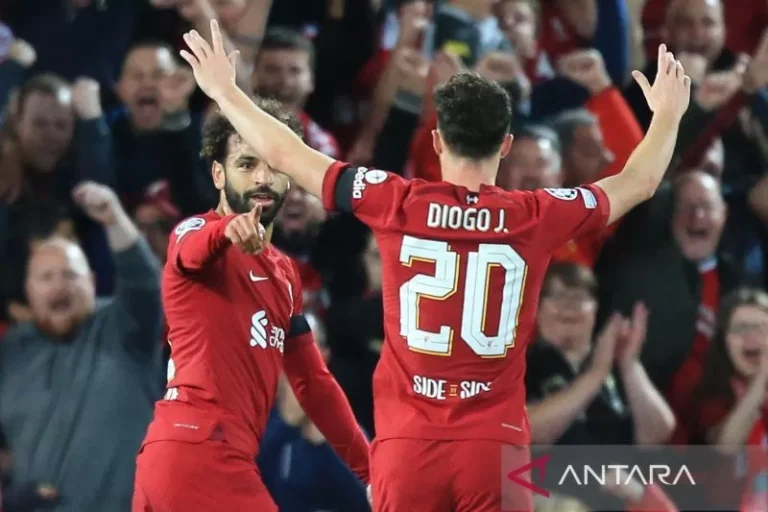 5 Gol Tercipta Warnai Kemenangan Liverpool atas Nottingham Forest di Anfield