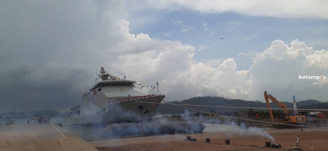 Anti Peluru dan Senjata Lebih Lengkap, Kapal Korvet Bung Karno (369) Diproduksi PT Karimun Anugerah Sejati (KAS), Batam