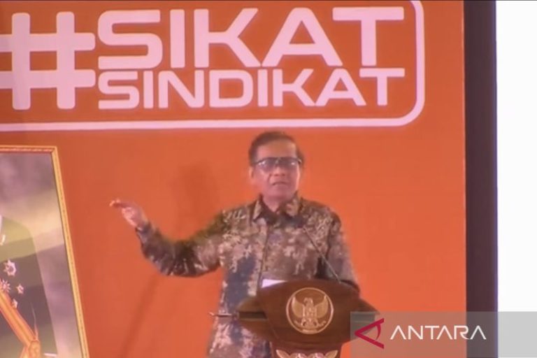 Mahfud MD Sebut 50 Persen Kasus TPPO Libatkan Anak-Anak
