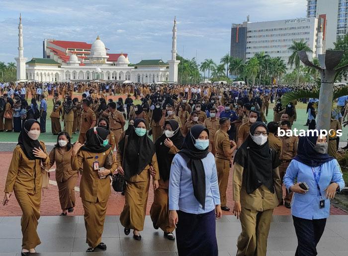 Tak Ada Halal Bi Halal, ASN Pemko Batam Langsung Kerja Hari Ini