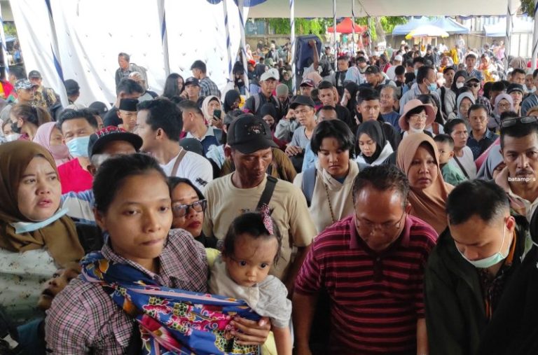 Kapolda Tinjau Arus Mudik di Pelabuhan Batu Ampar, Begini Suasananya