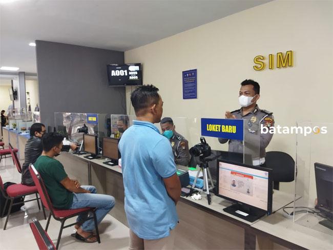 Layanan SIM Polresta Barelang Tutup Selama Sepekan