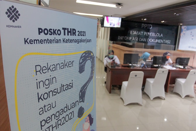 Posko THR Kemnaker Layani Konsultasi dan Aduan