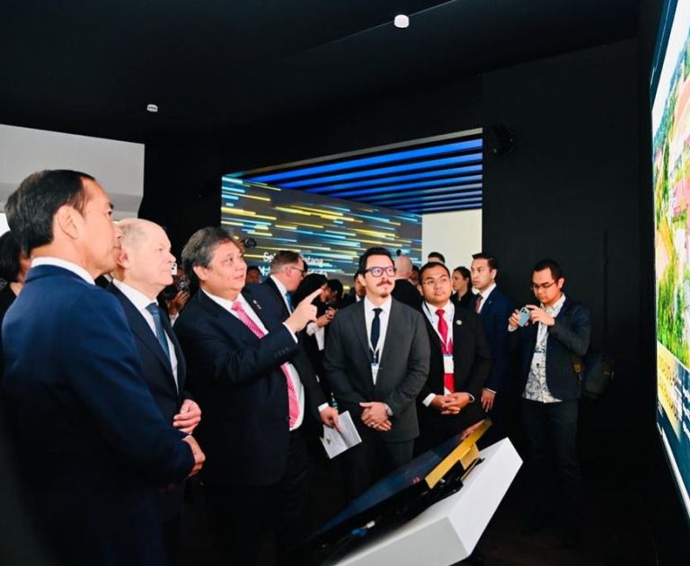 Menko Perekonomian Perkenalkan NDP di Hannover Messe 2023