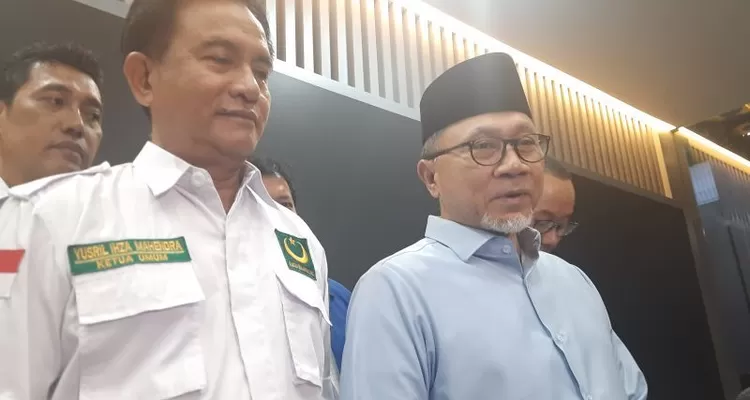 Zulhas-Yusril Bertemu, Bahas Pelaksanaan Pemilu 2024