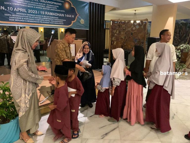 Comforta Hotel Tanjungpinang Kembali Berbagi dengan Panti Asuhan