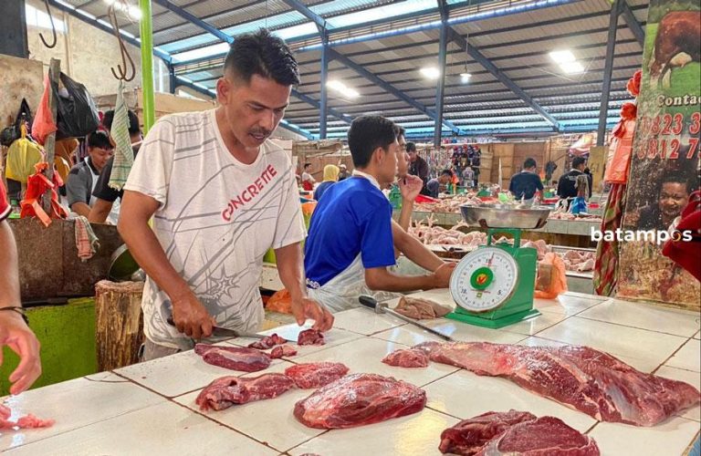 Permintaan Daging Segar Meningkat saat Ramadan, Pedagang Beli Sapi Potong dari Batam