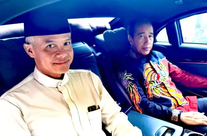 Jokowi Sebut Ganjar Pemimpin yang Dekat dengan Rakyat