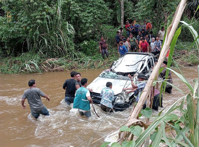 Pasca Tragedi Aek Sipange, Pemkab Tapsel Akan Bangun Jembatan Permanen