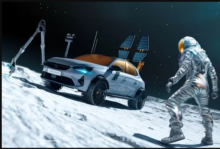 Mobil Opel Corsa Moon II untuk Wisata di Bulan