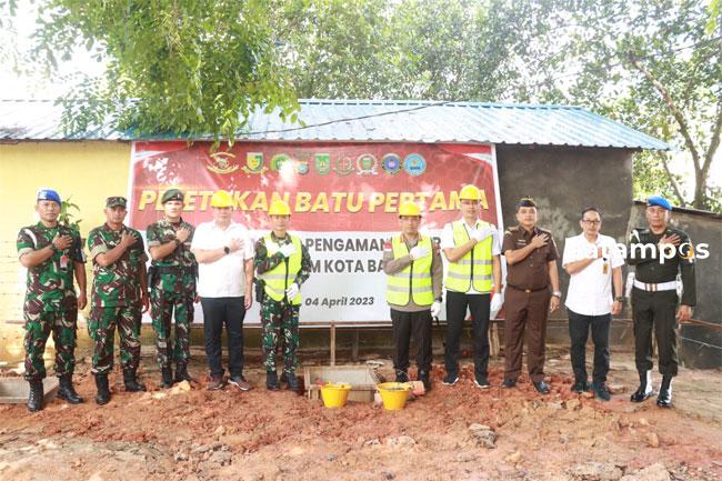 2 Pos Terpadu Dibangun di Kampung Aceh