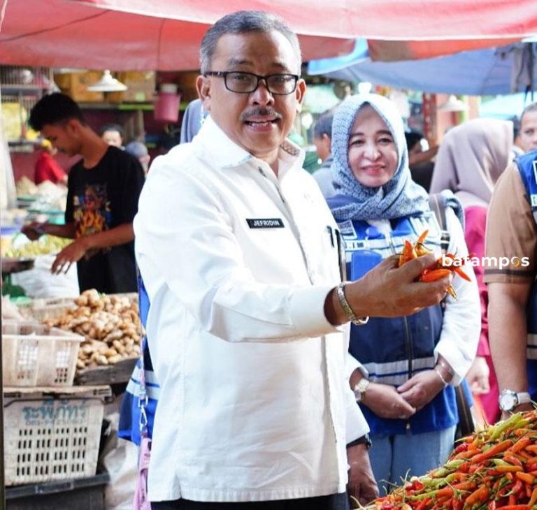 Jelang Lebaran, Pemko Batam Sidak Harga Sembako di Pasar