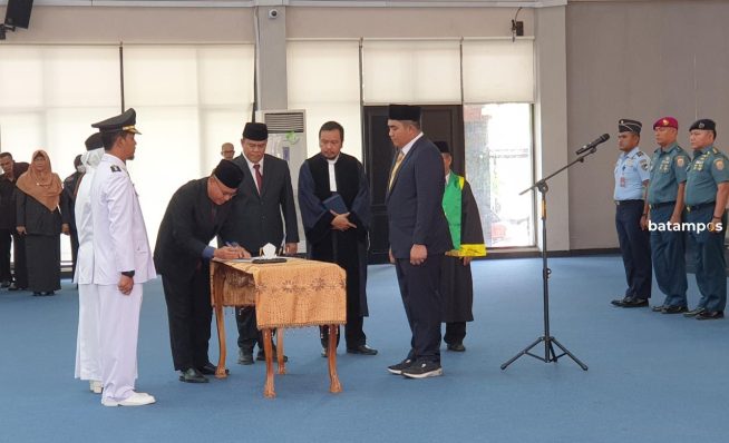 9 Camat di Bintan Dilantik