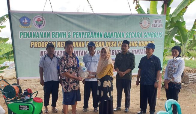 Dapat Bantuan Bibit dan Alat Penunjang Pertanian, Petani Didorong Berkembang dan Mandiri