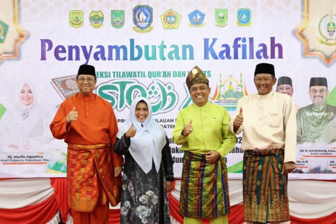 STQH Kepri, Kafilah Bintan Tiba di Karimun