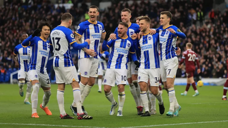 Brighton & Hove Albion Lolos Ajang Eropa Setelah 122 Tahun