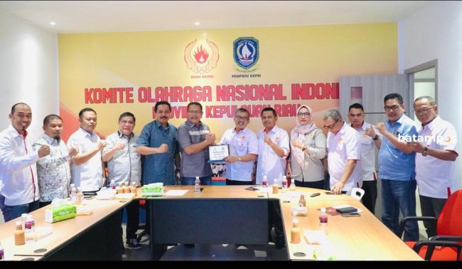 Komisi V DPRD Provinsi Riau Lakukan Kunjungan Silaturahmi dan Obsevasi Ke KONI Kepri