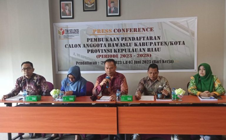Timsel Buka Pendaftaran Calon Anggota Bawaslu se-Kepri