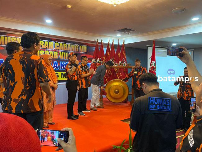 Darwin Sijabat Terpilih Secara Aklamasi Sebagai Ketua MPC Pemuda Pancasila Kota Batam